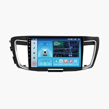 for Honda Accord 2013-2017 Radio Upgrade with Carplay & Android Auto 8-Core 4G RAM + 64G ROM Car Stereo 10-Inches QLED Touch Screen Head Unit with GPS Navigation