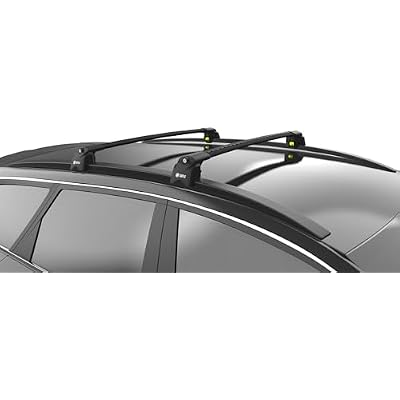 TURTLE Compatible with Hyundai Tucson Nx4 2022-2024 Air2 roof Rack | Black