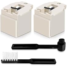 2 Pack ATN3600L Record Player Needle, Elliptical Turntable Needle Compatible with AT-LP60X AT-LP60XBT AT-LP60XBT-USB Vinyl Record Player, Diamond Record Player Stylus with Brush
