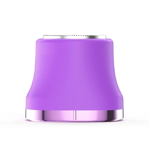 Bikini Trimmer Replacement Facial Shaving Head - Stainless Steel, Detachable, Easy to Clean,Nebula Violet