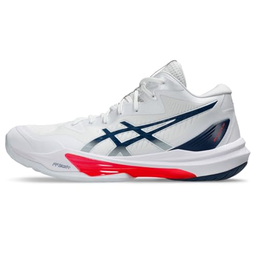 ASICS Mens Sky Elite FlyteFoam Mid Top 3 Volleyball Shoes
