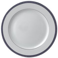 Bernardaud Athena Platinum Navy Salad Plate