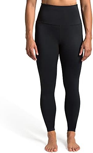 Tommie Copper Womens Pro-Grade Lower Back Support Leggings - Breathable, 50 UPF, Compression Support for Back Muscle