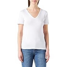 Petit Bateau Women's Iconic Cotton V-Neck T-Shirt White Style A03ZM Sizes XXSmall-XLarge (Size Medium Style A03ZM White)