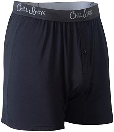 Chill Boys Viscose from Bamboo Boxers for Men - Cool Comfortable, Soft Breathable Mens Underwear - Boxer Shorts