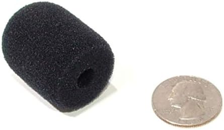 WT-10377 - Fits many Military, Police, Commercial Aircraft, and TV Sportscaster style headsets and lapel microphones - nicknamed the 100 mph windscreen.