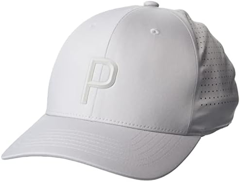 pumagolf Mens Tech P Snapback Cap