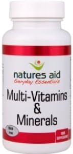 (4 Pack) - Natures Aid - Multi Vitamins & Minerals | 90's | 4 Pack Bundle