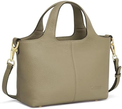 Kattee Leather Handbags and Purses for Women, Small Crossbody Bags for Women Cross Body Purses with Top Handle