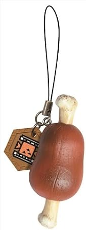 Capcom Monster Hunter Item Mascot: Well-Done Steak PVC Keychain