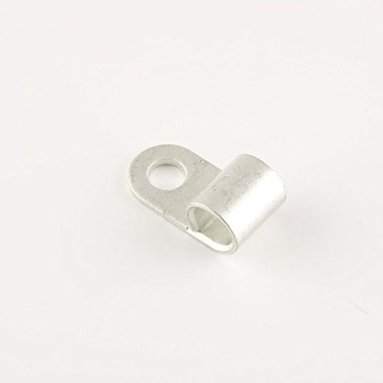 4 Ga. Flag Ring Terminals, 14 Stud - Pack of 5