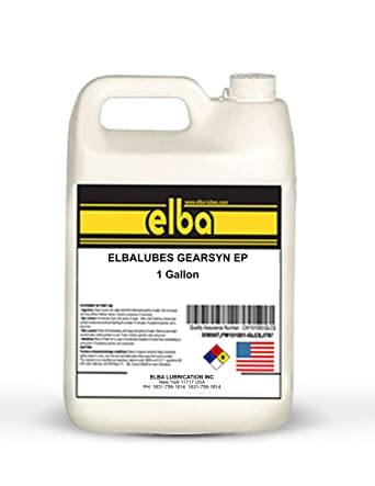 ELBALUBES Gear-SYN EP 460, Gear Oil 460, Extreme Pressure, Synthetic, Heavy-Duty Industrial Oil, Compare to: Spartan EP 460, Chevron Meropa, Shell Omala S2 G 460. MOBILGEAR 600 XP, 460 1 GL