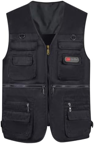 Vest Men Leather V Neck Pocket Retro Color Vest Blouse With Button 1920S Mens Costume Denim Vest Men Dress Vest