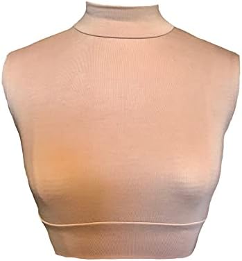AMALFake Collar Hijab Extensions Muslim Neck Cover Under Top USA