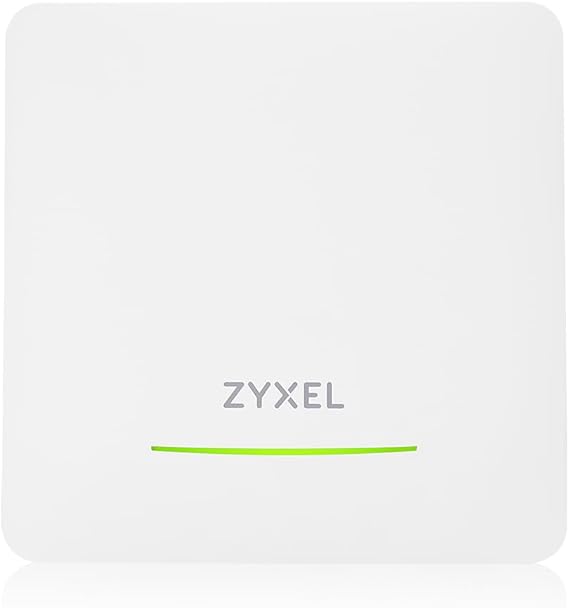 Zyxel WiFi 7 Wireless Access Point BE6500 | 2.5G | PoE+ | NWA90BEPRO | 1x 2.5G Ethernet Port, Dual-Radio, NebulaFlex, Internal Antenna, Captive Portal, WPA3, 802.1X/RADIUS Auth, TAA Compliant