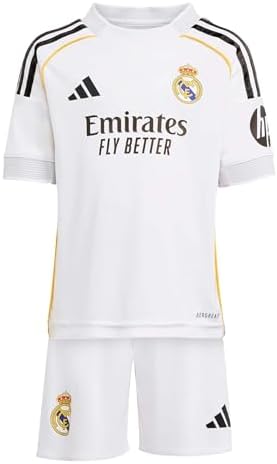 adidas Real Madrid 2526 Mini Home Jersey White