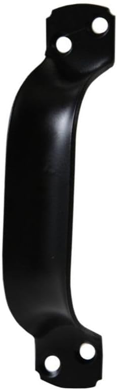 GatePro 1471753 8" Gate Pull Handle - Black Finish