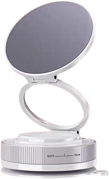 Foldable Suction Cup Phone Mount Upgraded Vacuum Magnetic Car Phone Holder 360 Ultra Suction Cup Phone Mount for MagSafe Cell Phone Holders for Your Car/Gym/Mirror Mount for iPhone & Android (Gray)