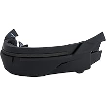 GMAX GM-67/OF-77 Removable Jaw Street Motorcycle Helmet Accessories - Matte Black/One Size