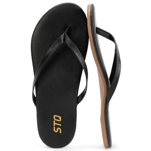 STQ Womens Flip Flops with Arch Support - Comfortable Orthopedic Thong Sandals for Women 2026 - Travel Cruise Essentials, Summer Vocation Outfits, Resort Wear