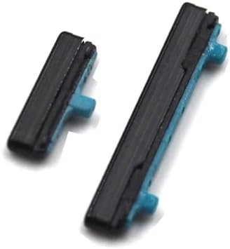 Side Power On Off Volume Button Key Replacement Repair Part for Samsung Galaxy S21 Plus S21+ 5G G996 (Black)
