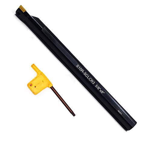 OSCARBIDE 58x 8 Indexable Boring Bar, Right-Hand SCLCR, CCMT09T304 CCMT32.5 Carbide Inserts, 1 Piece