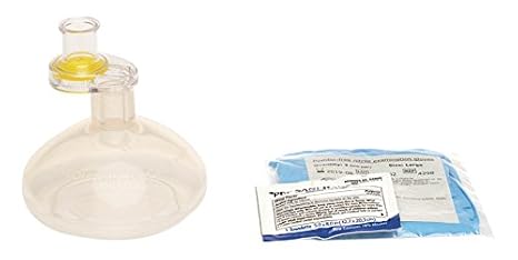 Laerdal 820054 Pediatric Pocket Mask with Glove in Poly Bag