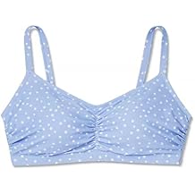 Women's Juniors' Cinch-Front Bralette Bikini Top -