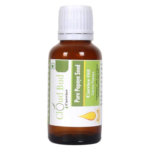 Pure Papaya Seed Carrier Oil 5ml 0.169oz Carica Papaya 100% Pure and Natural Cold Pressed
