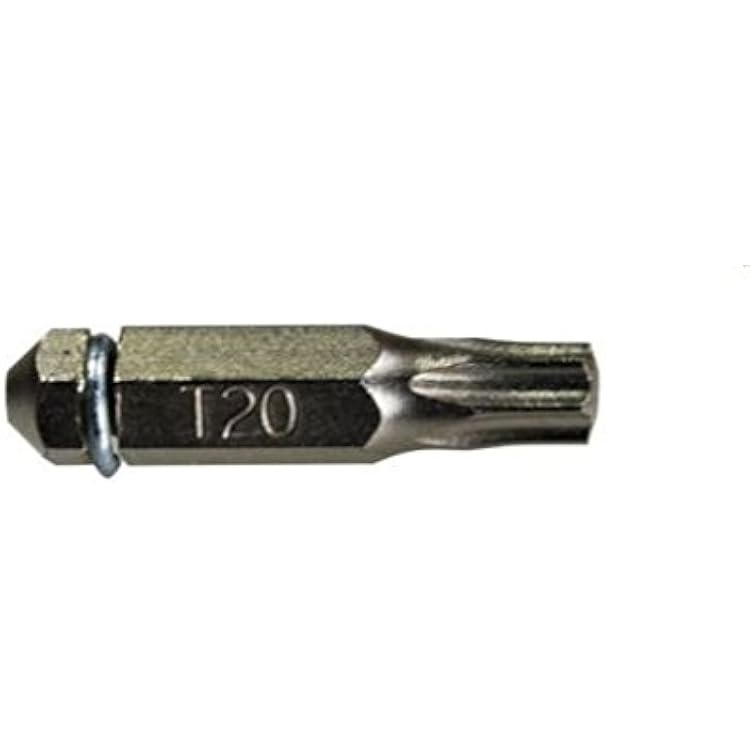 Simpson Strong-Tie BITTX20-PL-RC3 - T-20 Auto-Set Driver Bit for DCU Deck Plugs 3ct