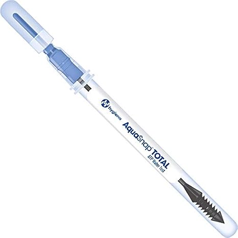 Hygiena AquaSnap Total ATP Water Test - Biological Contamination Sampling Device For Luminometers (100 Pack)