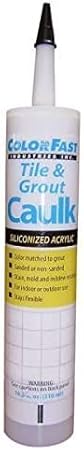 Color Fast Caulk Matched to Custom Building Products (Burnt Clay Sanded)
