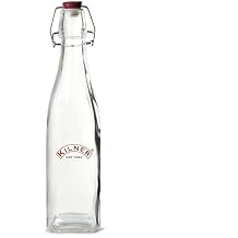 Kilner Square Swing Top Glass Bottle | 18.5 oz