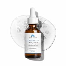Skin Deva Coenzyme Q10 Serum for Face with Matrixyl 3000 & Hyaluronic Acid - Anti Aging Peptide Facial Serum to Help Improve Appearance of Fine Lines & Wrinkles - For All Skin Types, 1 Fl Oz