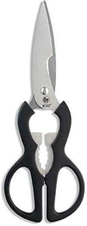ICEL Cutlery Quality, Multipurpose Kitchen Meat Scissors/Shears, Black