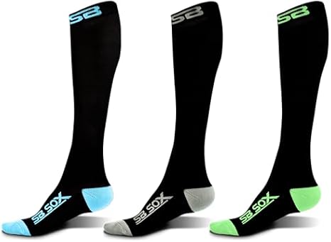 SB SOX - 3 Pairs Size X-Large Compression Socks