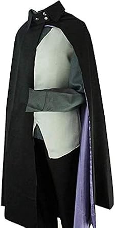Anime Uchiha Cosplay Costume Blue Outfits Suit Halloween (XL)