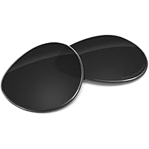 Performance Replacement Lenses Compatible with RayBan Aviator RB3025 62mm Polarized Etched-Carbon Black