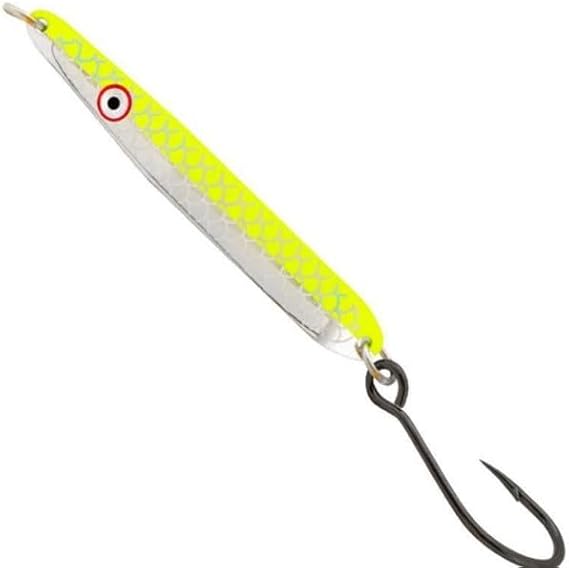 Gibbs Delta Wee G Spoon - Nickel Chartreuse