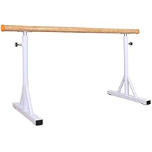 Adjustable Dance Pole, Freestanding Portable Ballet Barre with Non-Slip Foot, Single Ballet Bar Equipment for Exercise, 150cm