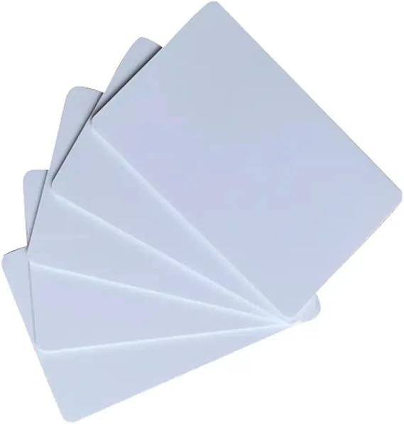 13.56mhz Ultra Light EV1 White Plastic Blank NFC Card (50 Pack)