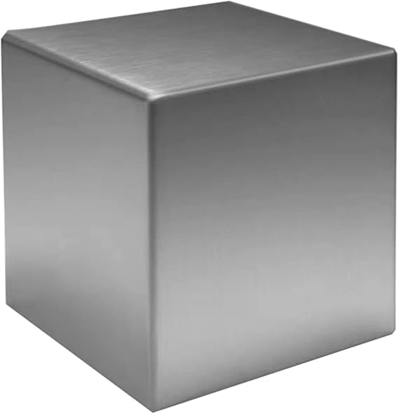 Density Element Cube, Pure Tungsten Cube, Tungsten Block Metal Cubes Suitable for Element Collections, Lab Experiments,151515mm(12x12x12mm)