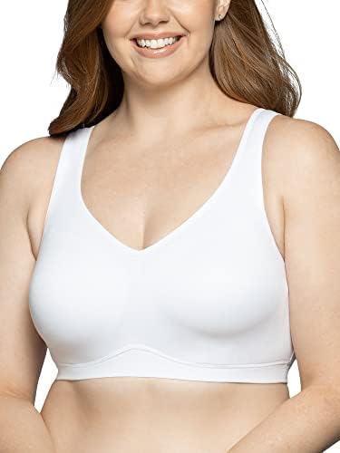 Vanity Fair Womens Wireless Beyond Comfort Bra with Seamless Back 34B-44DD
