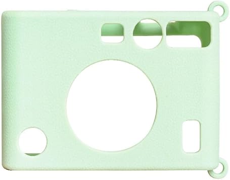 Mini EVO Case - Silicone Protective Case for Fuji Mini Instant Camera - Soft Rubber Lightweight for Fujifilm evo - greener