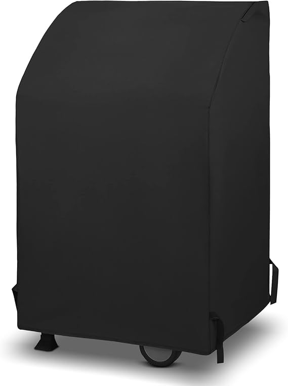 Unicook 32 Inch Small Grill Cover, Heavy Duty Waterproof 2 Burner Gas BBQ Cover, Compatible with Weber Char-Broil Nexgrill Grills with Both Side Tables Down, All Weather Protection