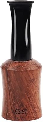 MUXIANG Pearwood Wooden Cigar Mouthpiece Tips Portable Cigar Holder Size 53-57 Gauge Ring