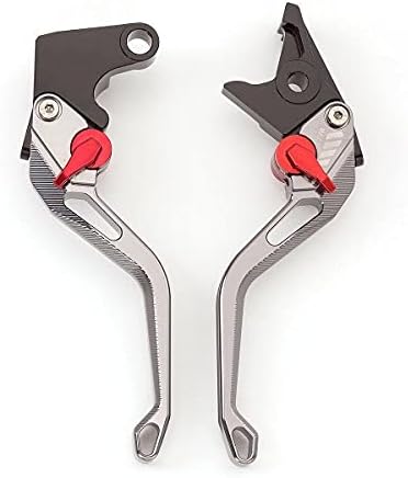 CNC Clutch Brake Levers Short Adjustable Fit for Motorcycle YZF R1 02-03 | YZF R6 99-04 | FZ1 FAZER 01-05 | R6S USA Version 06-09 | R6S Canada Version 07-09