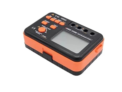 Victor/RuoShui Ohm Meters 4105B high Accuracy Digital Earth Resistance Tester AC Voltage 750V Power Dissipation Less Than 800mw Meter(Victor 4105B)