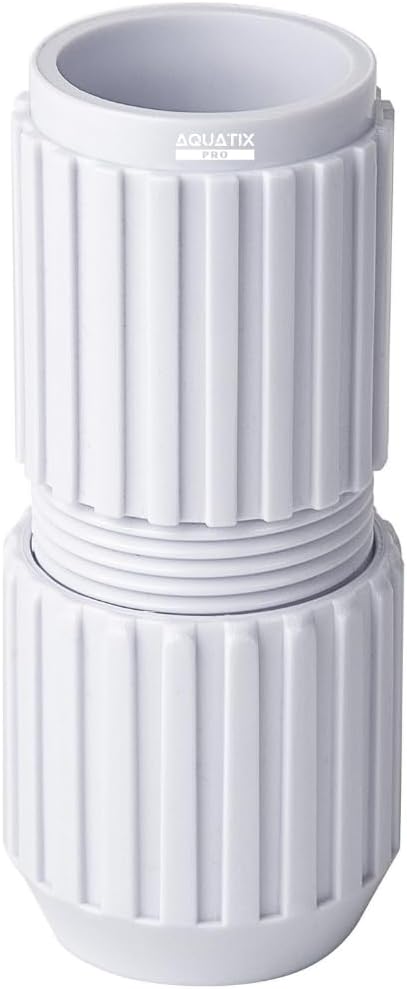 Aquatix Pro Pool Pole Cam Lock Replacement 1pc for 2 Section Pole, White | EZ Lock Cam for Telescopic Swimming Pool Poles with Twist Lock, Built to Last, for 2 Section Pole