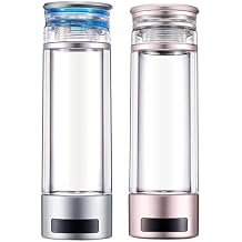Hydrogen Water Bottle Generator 350ML, 3-in-1 Portable Hydrogen Water Ionizer Machine, Hydrogen Content Up to 2000-9000PPB, SPE Technology Ionizer